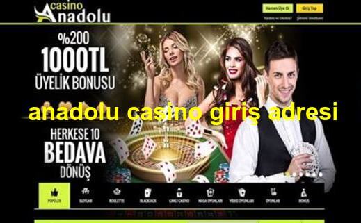 anadolu casino giriş adresi